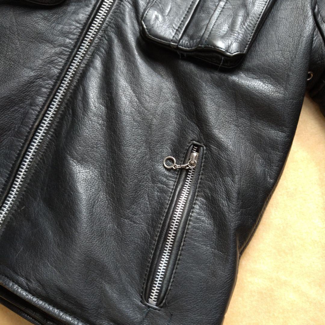 リューグーレザーズ 本革 L ライダース 革ジャン バイク