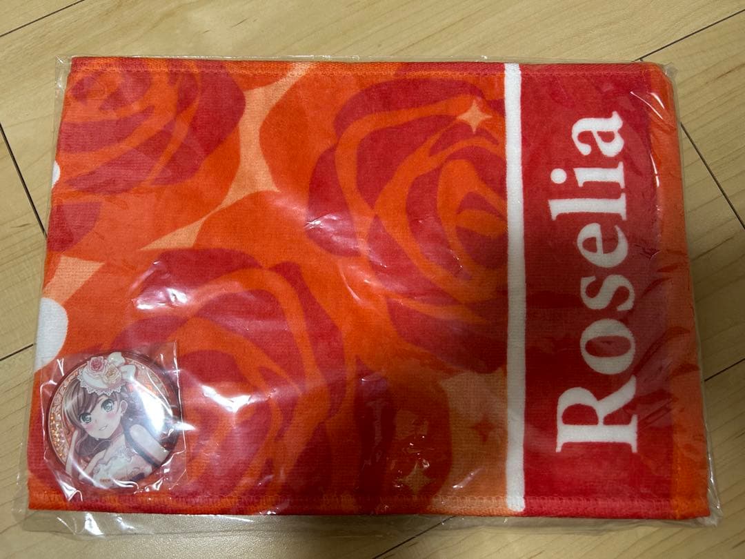 バンドリ 今井リサ タオル缶バッジ(flamme/Wasser)