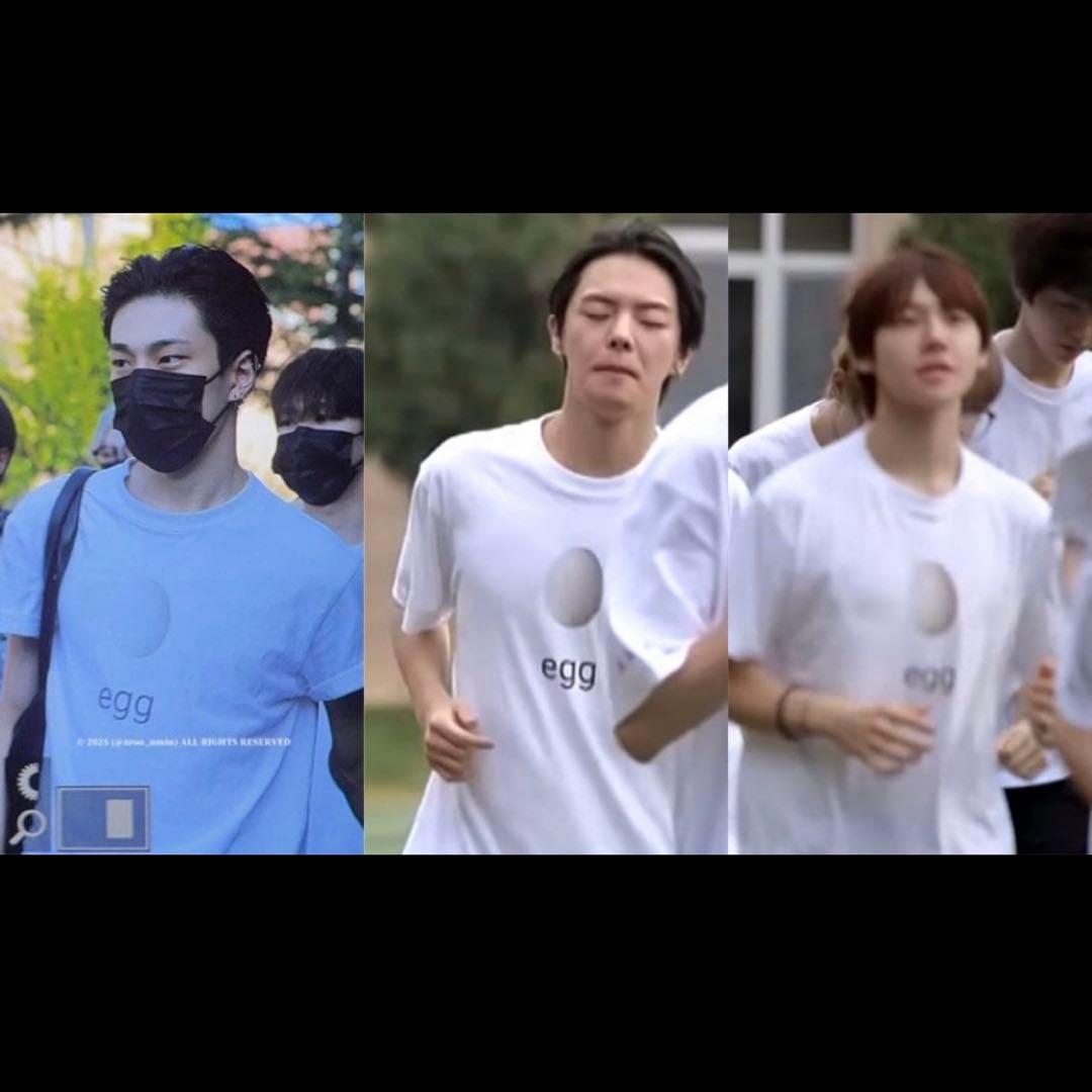 ボイプラ2 Egg Tシャツ ユンミン