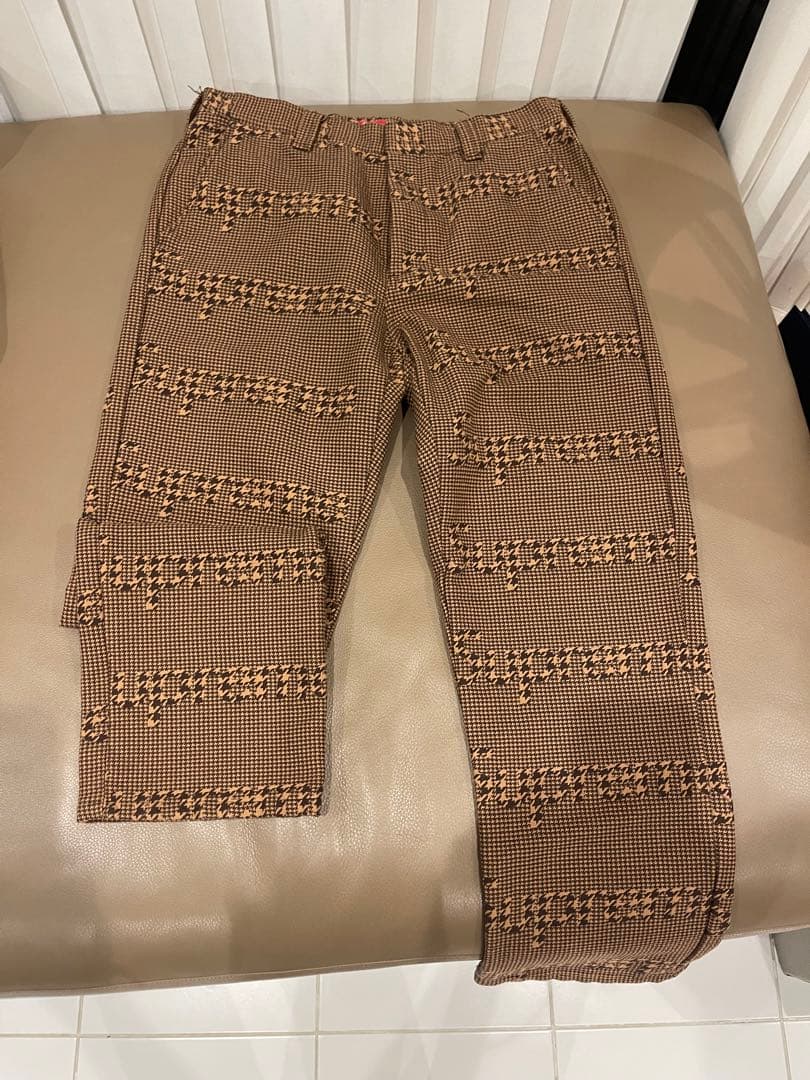 Supreme ワークパンツ　ブラウン セットアップで購入可能！！