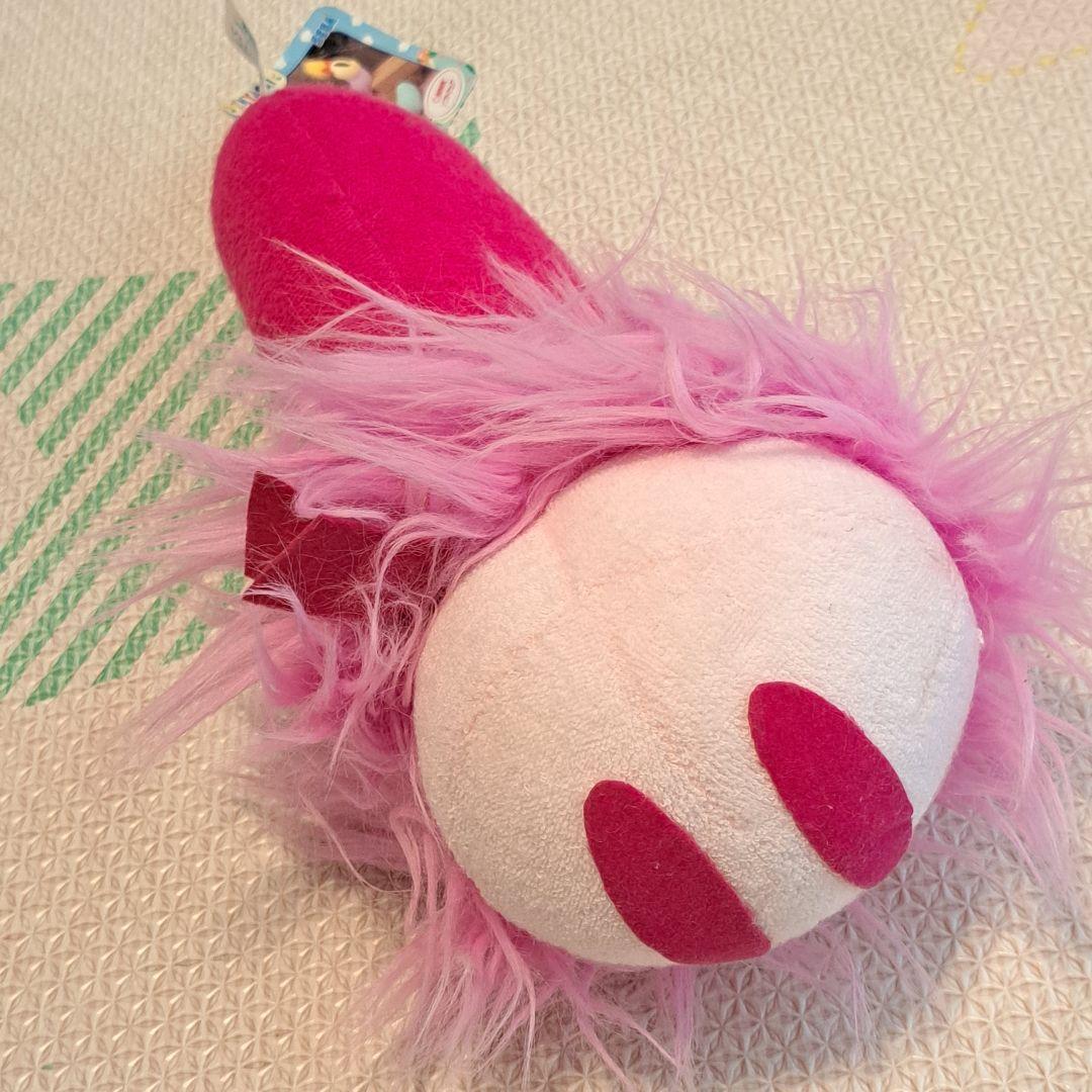 SEGA ニャッキ！ ブルブルふんわりぬいぐるみ 本体　ピンク　レア　NHK