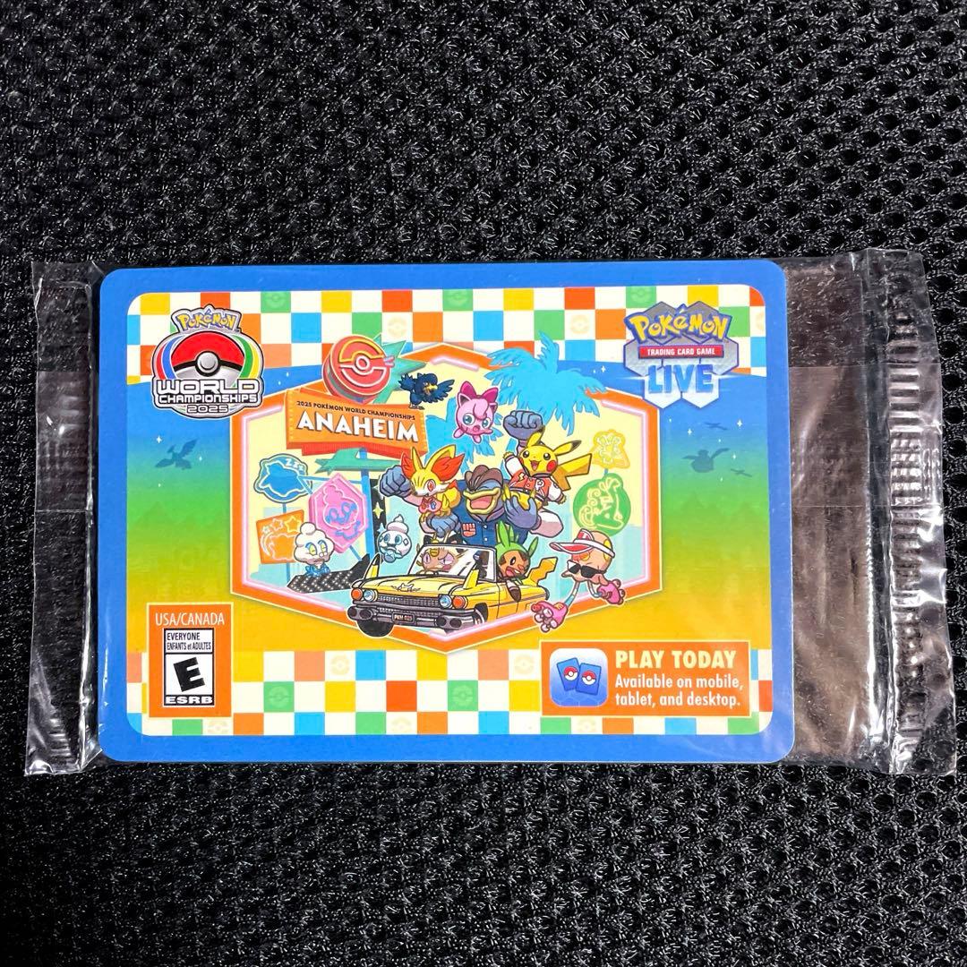 【未開封】WCS2025 プロモカード パラダイスリゾート アナハイム限定