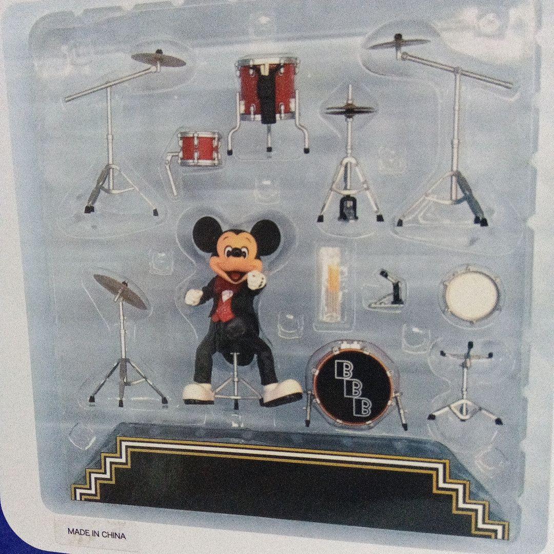 東京ディズニーシー☆ビッグ　バンド　ビート☆ドラムミッキーフィギュア