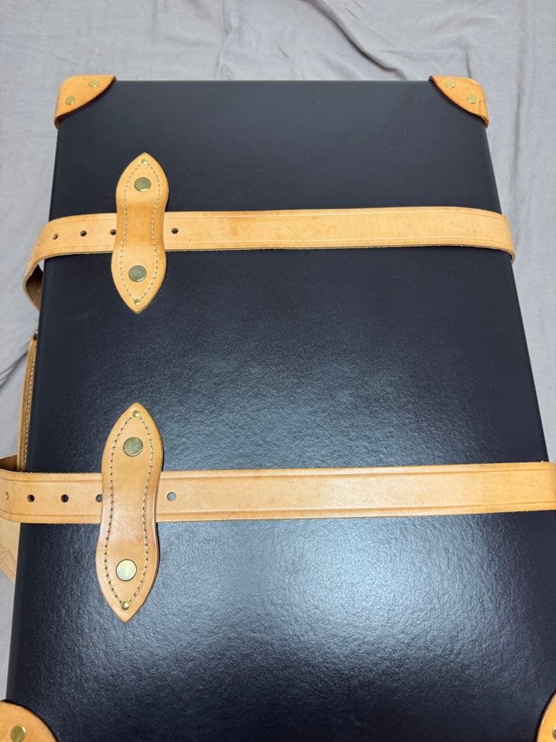 グローブトロッター黒レザーキャリーケース 中型