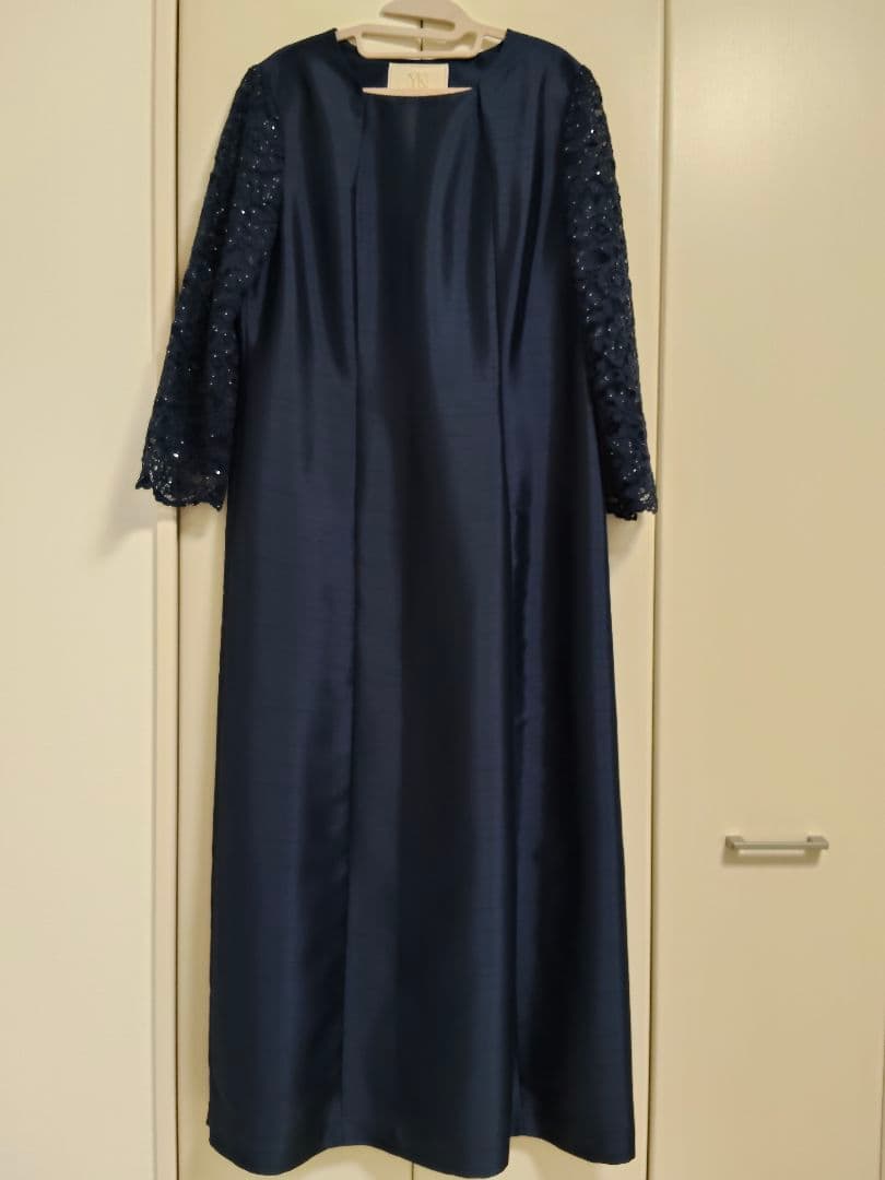 東京ソワール Yukikokimijimaパーティードレス13号　ネイビー