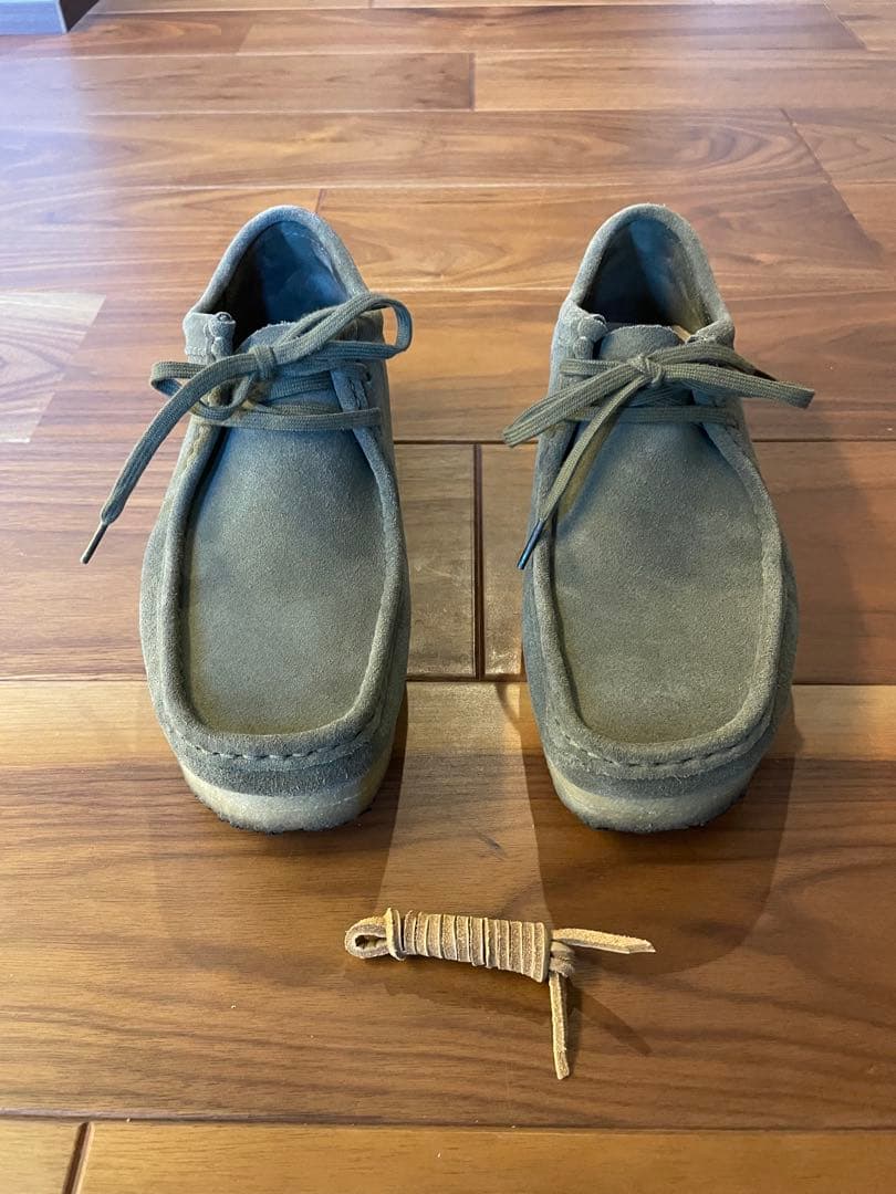 クラークスワラビー　カーキ色　UA BEAUTY & YOUTH別注品