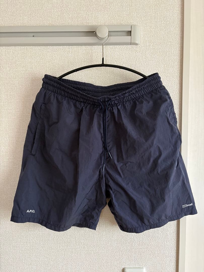 早い者勝ち！A.P.C. JJJJound ダークネイビー水着 S