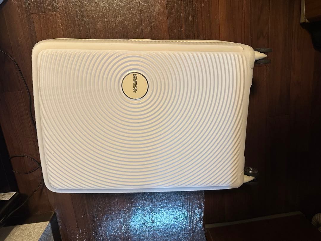 ホワイトキャリーケース アメリカンツーリスター　SOUNDBOX