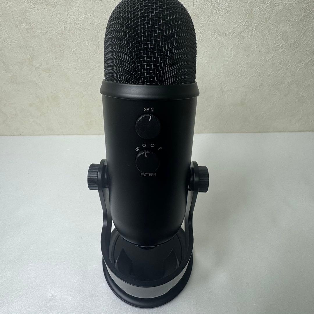 【美品】Blue Yeti USB コンデンサー マイク Blackout