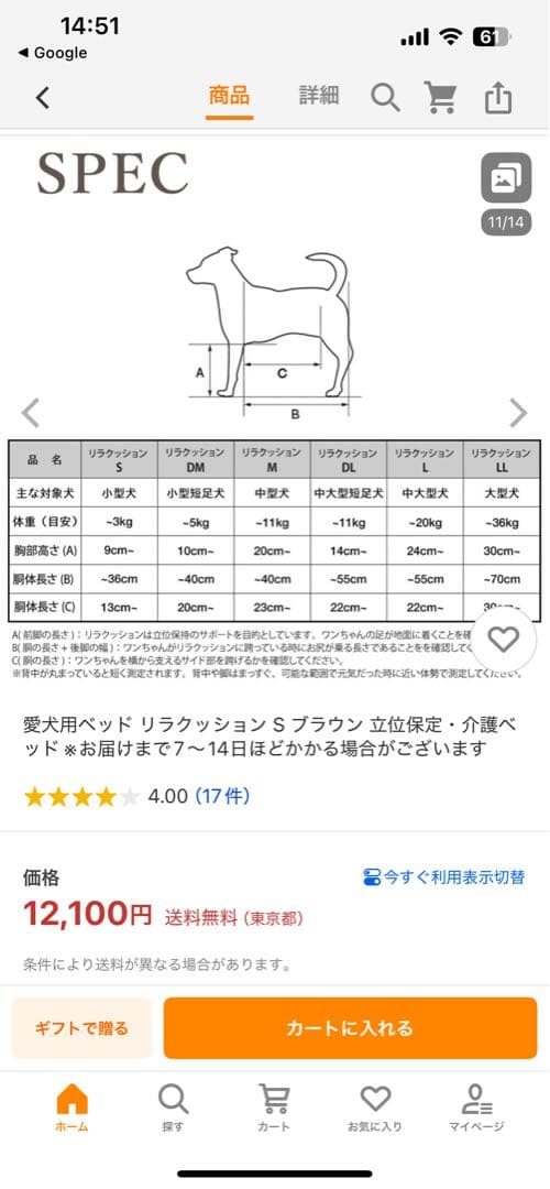 犬　リラクッション