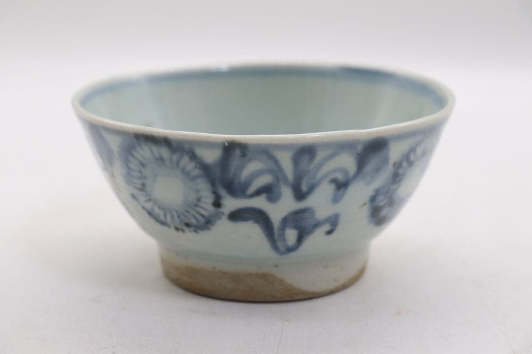 中国　明時代　染付　お碗2点　アンティーク　送料込み250827