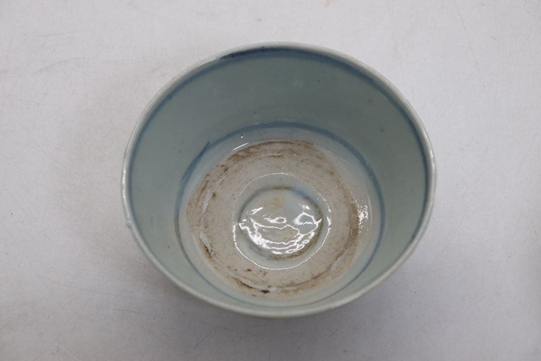 中国　明時代　染付　お碗2点　アンティーク　送料込み250827