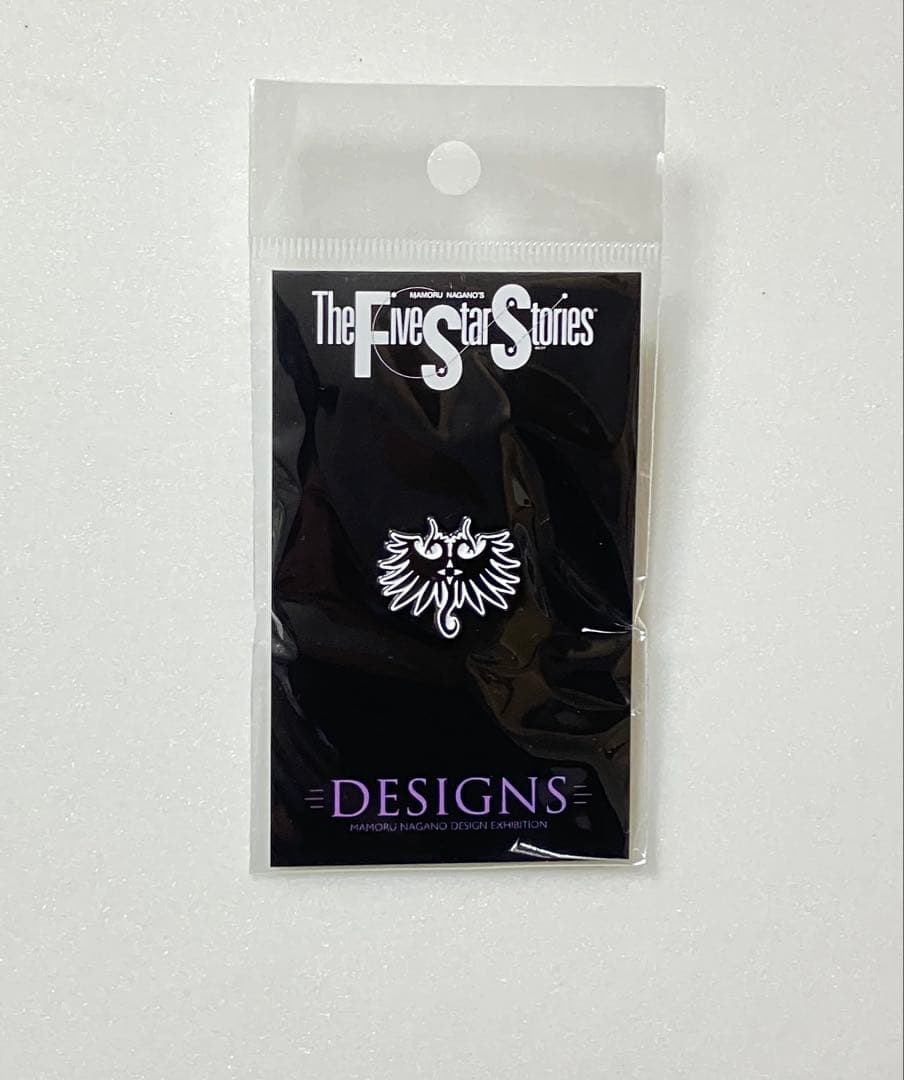 ファイブスター物語 永野護 デザイン展 ピンバッジ 全4種 ピンズ 永野護展