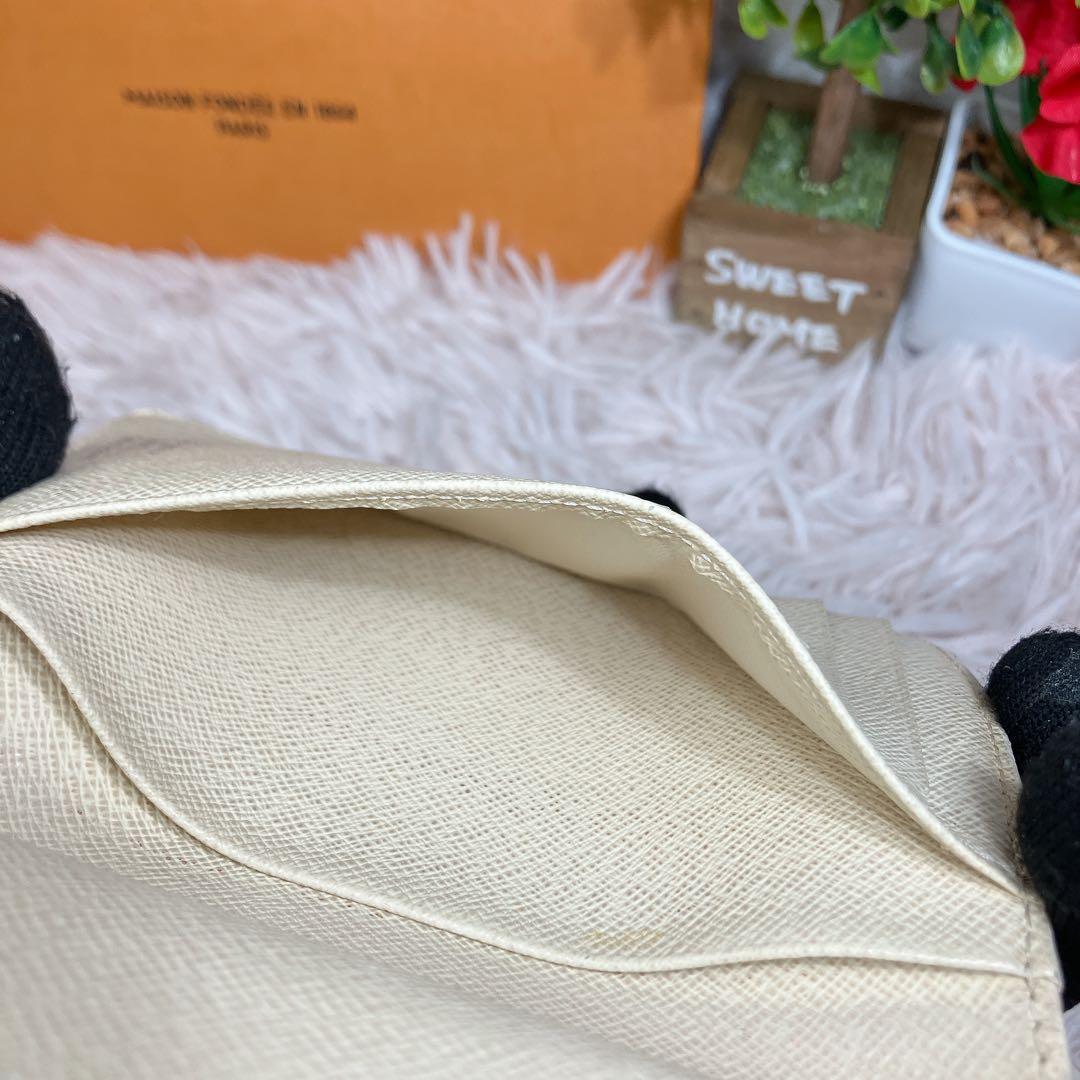 ！美品！ ルイヴィトン ダミエ アズール ポルトフォイユ ヴィエノワ 新型 財布