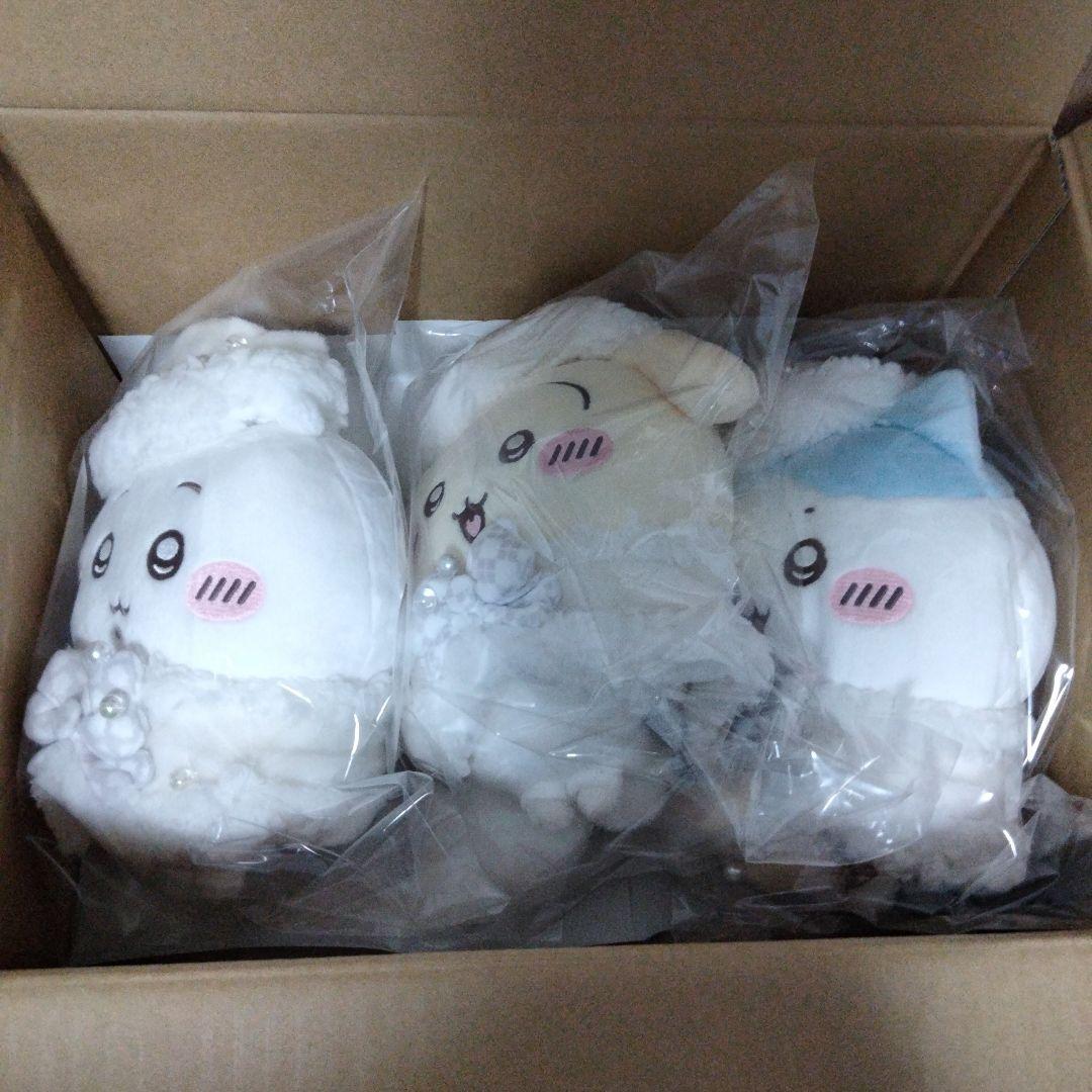 ちいかわ プレゼントフォーユーなぬいぐるみ　ちいかわ　ハチワレ　うさぎ
