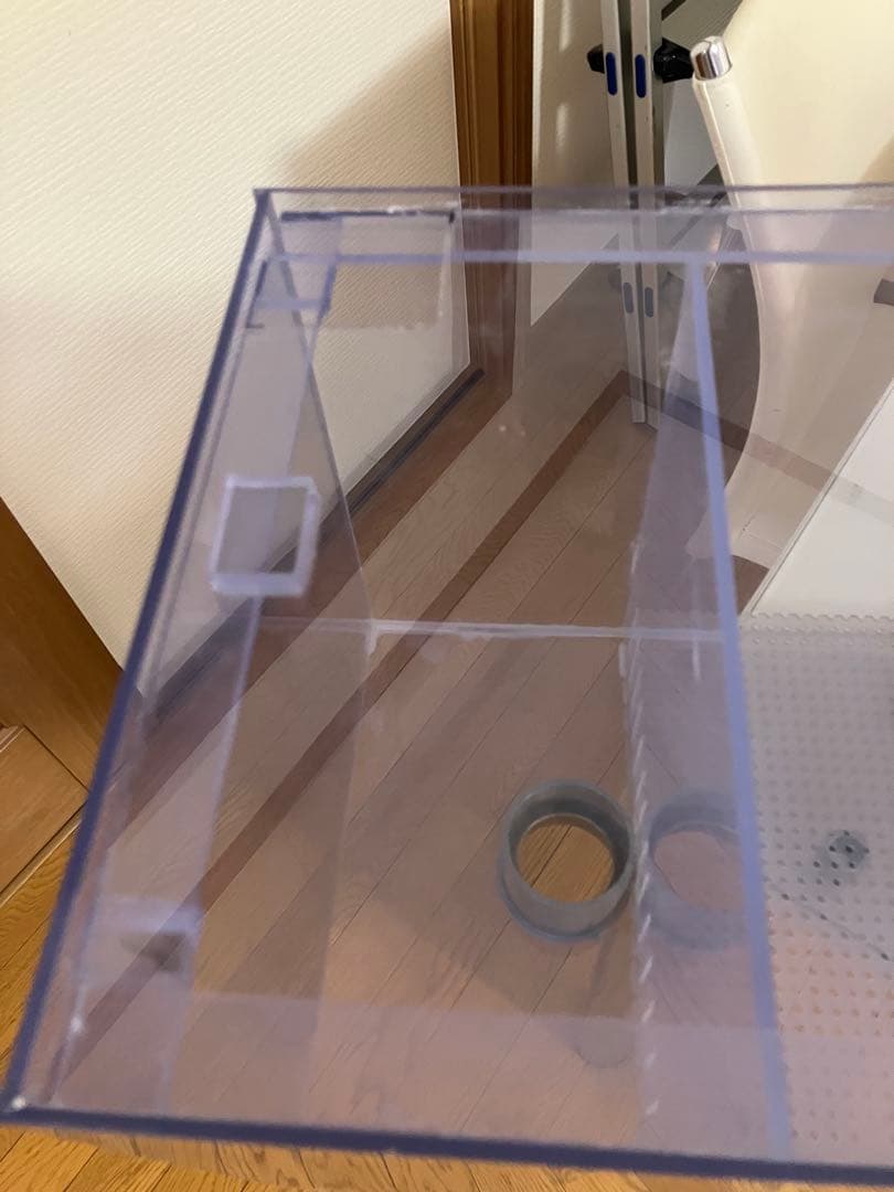 ぷぅ工房120cmアクリル上部フィルターセット 引き取り限定　良さん