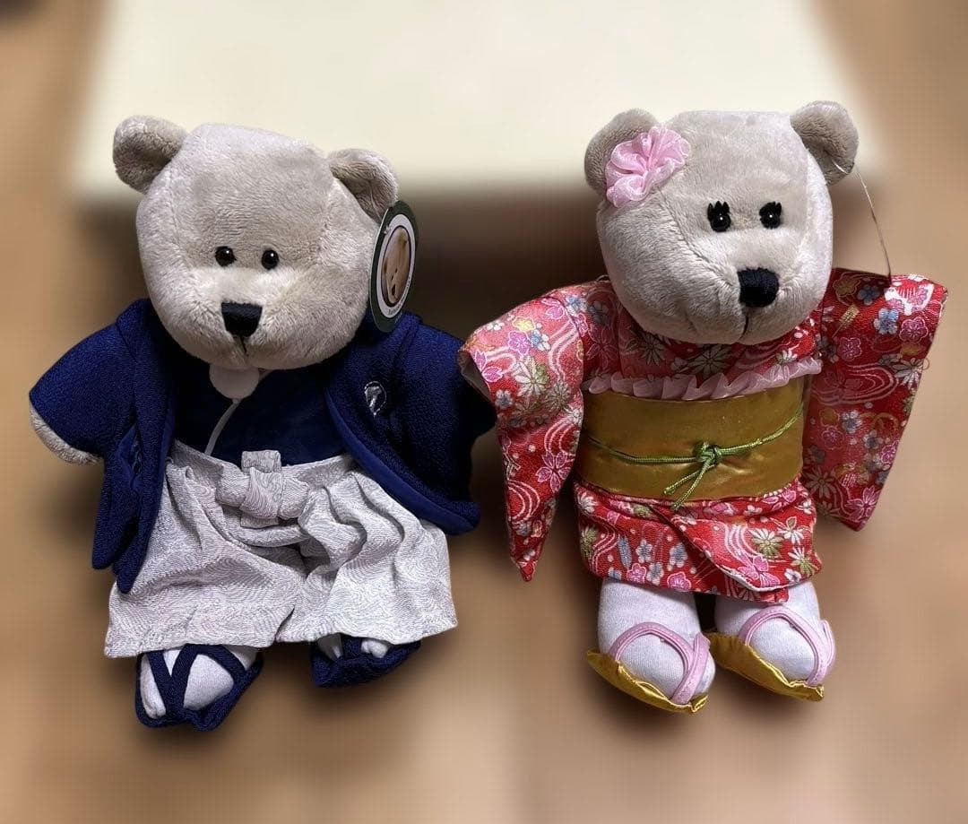 スタバ　ベアリスタぬいぐるみ　お正月バージョン