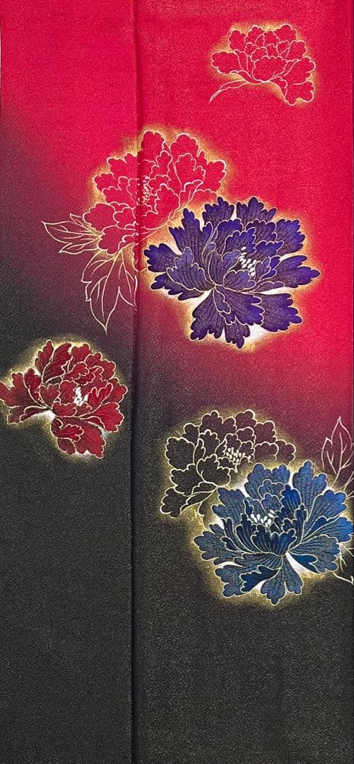 振り袖　フルセット　別誂長襦袢付　金彩加工　金通し　振袖　成人式　セット　611