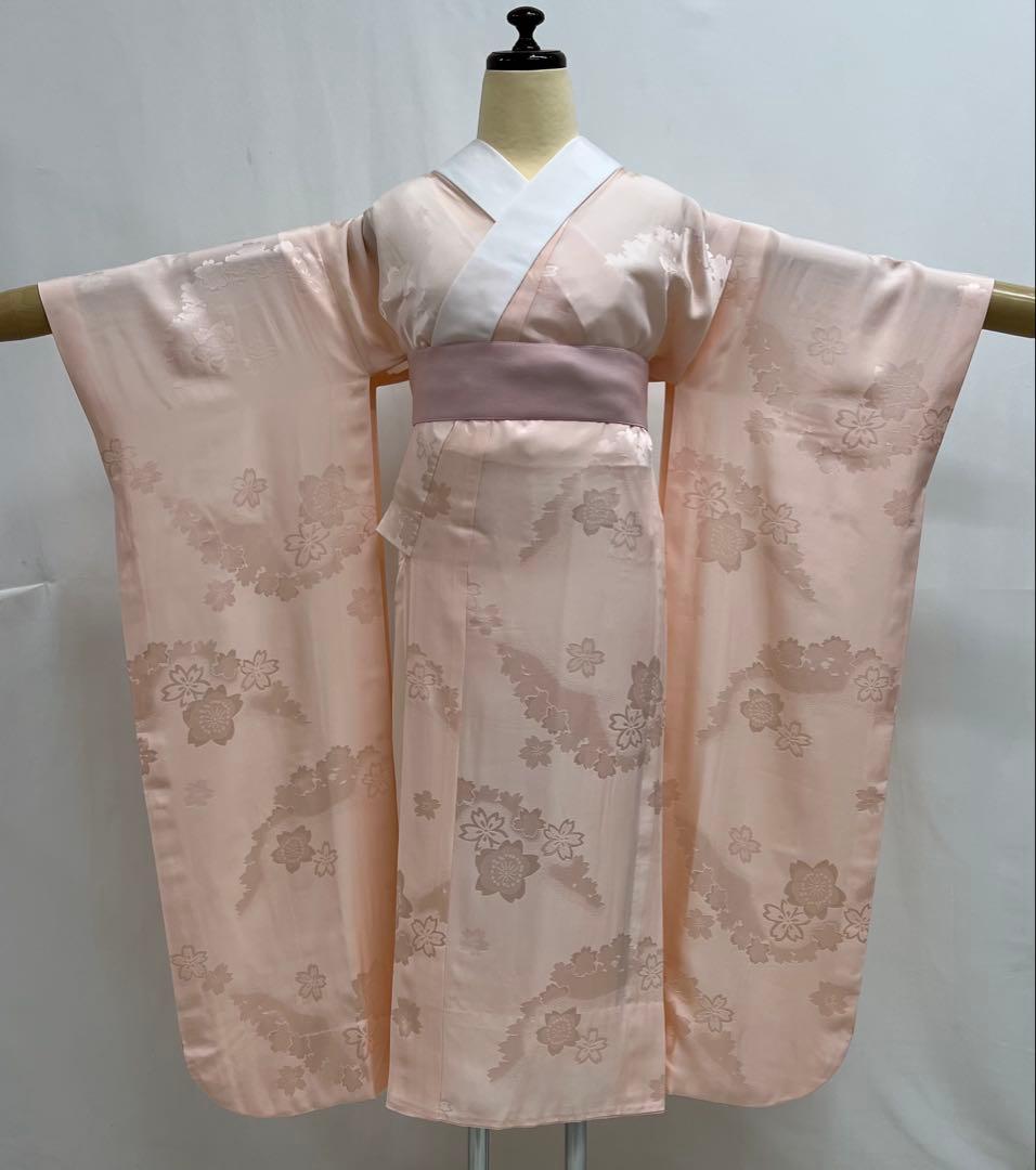 振り袖　フルセット　別誂長襦袢付　金彩加工　金通し　振袖　成人式　セット　611