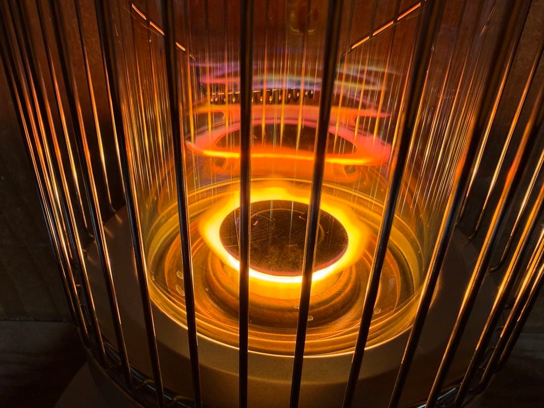 美品 芯乾燥済 石油ストーブ 置台新品レインボー RB-250分解メンテナンス済