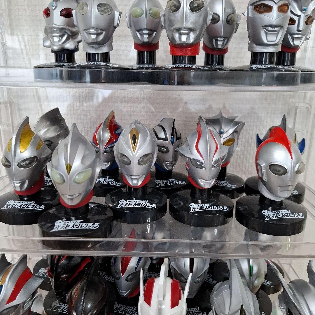 ウルトラマン 光の巨人マスクコレクション45個セット