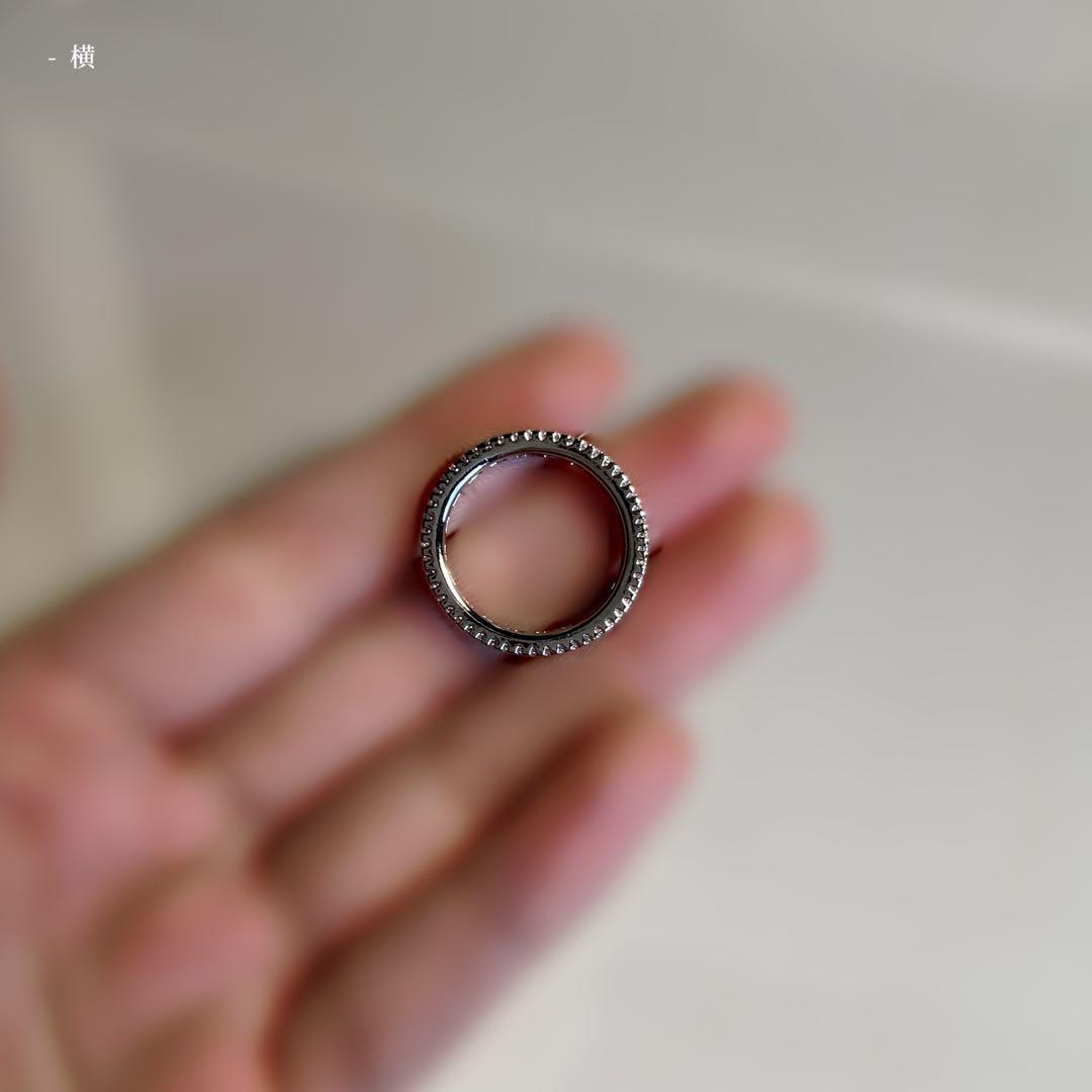 遺品整理　アンティーク　ヴィンテージ　フルエタニティ　エメラルド　ダイヤモンド