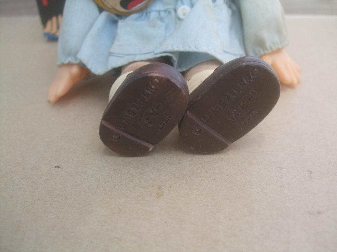 まことちゃん 人形 ソフビ★箱付き★ あんそにいポピー★楳図かずお