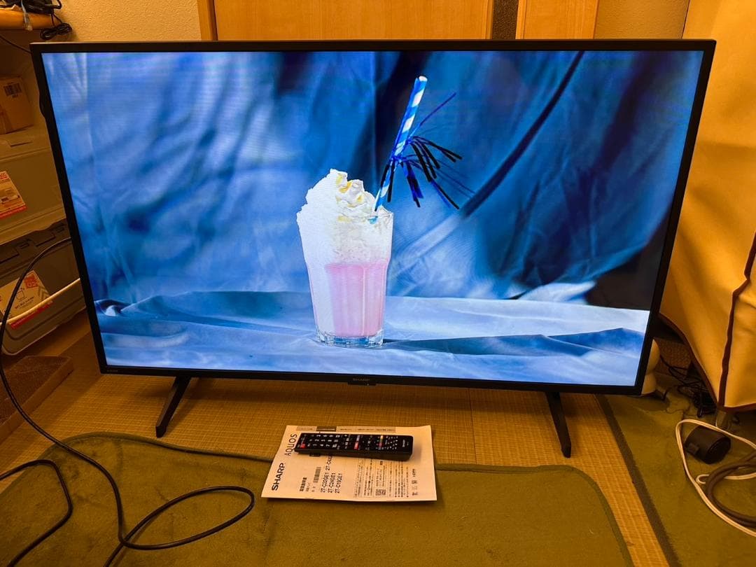 25年製未使用に近！SHARP シャープ　43型　テレビ 2T-C43GE2