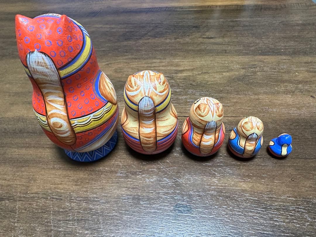 マトリョシカ　猫