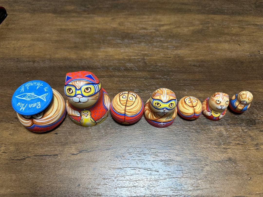 マトリョシカ　猫