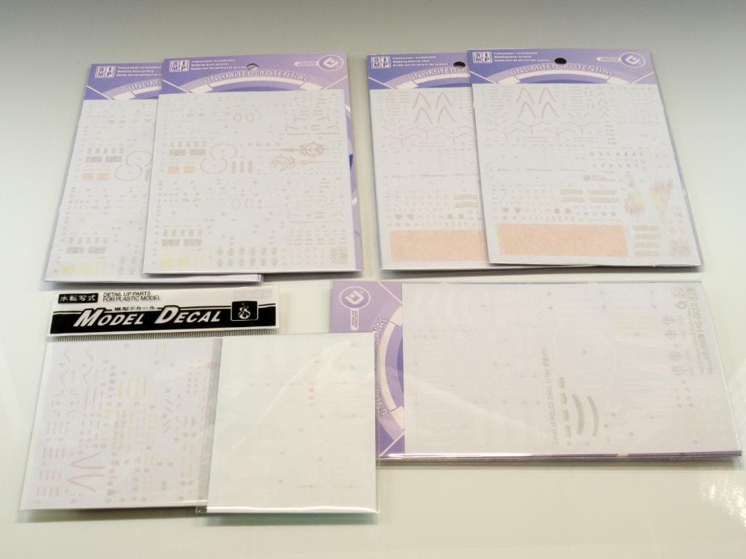 BANDAI HG 1/144 ガンダムGQuuuuuuX+デカール 他5点