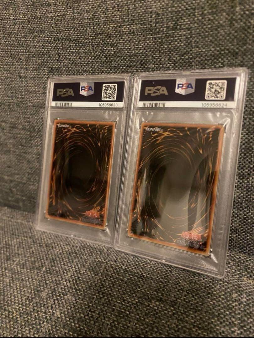 psa9 連番　ブラック マジシャン　青眼の白龍　ステンレス