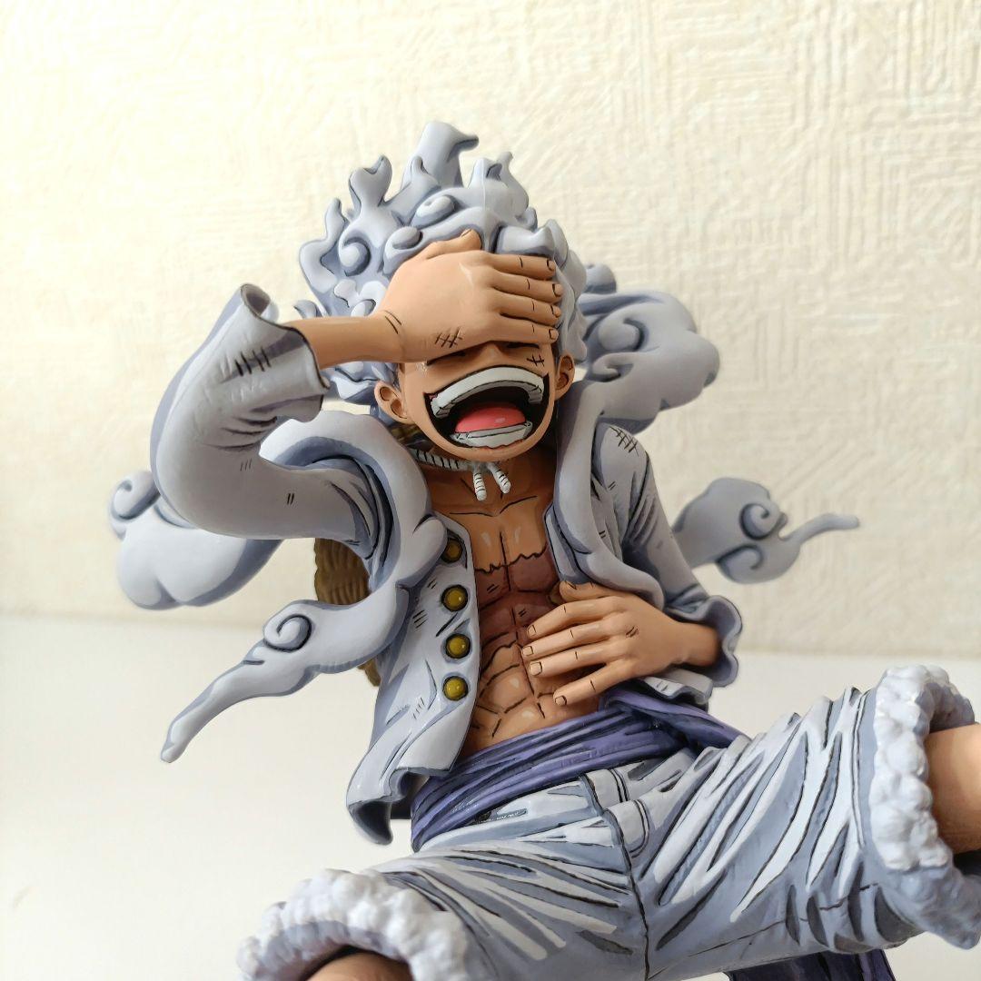 ワンピース ルフィ フィギュア リペイント 2次元塗装 ニカ