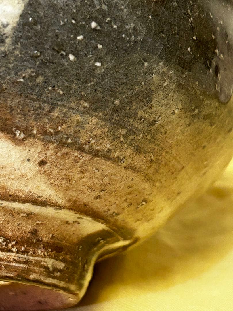 処分価格　萩焼 茶碗　　金継ぎあり　骨董　アンティーク