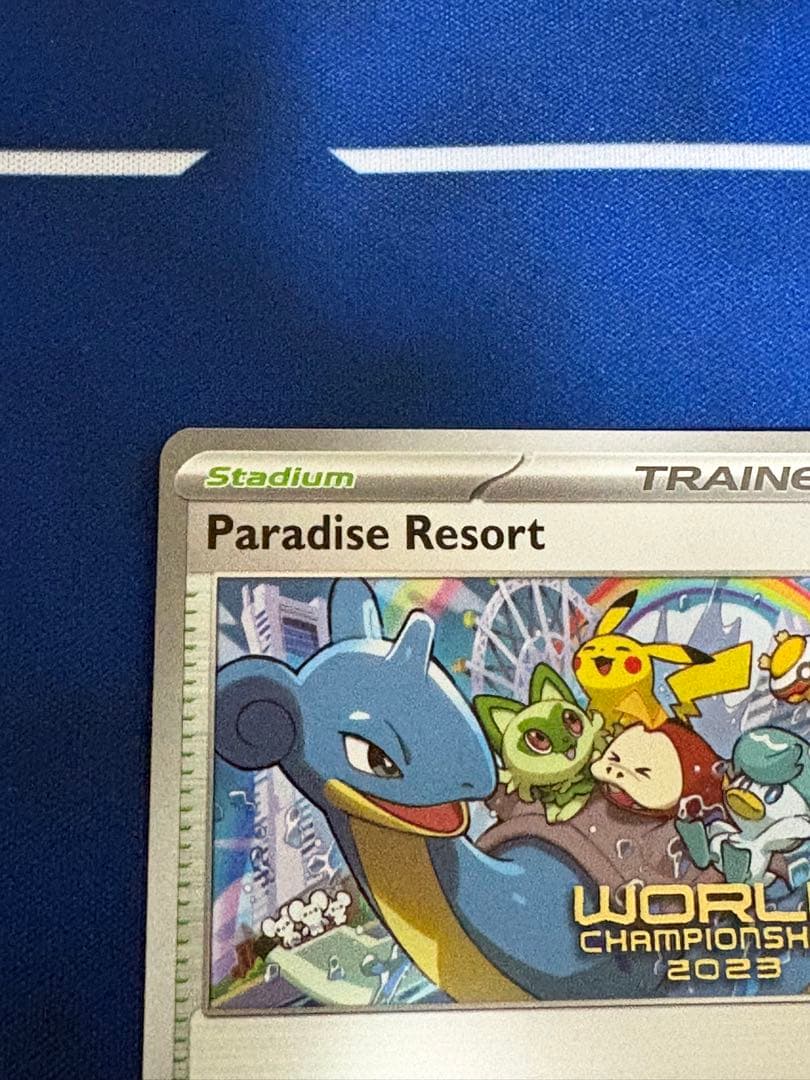 ポケモンカードポケカWCS2023横浜世界大会TOP32プロモパラダイスリゾート