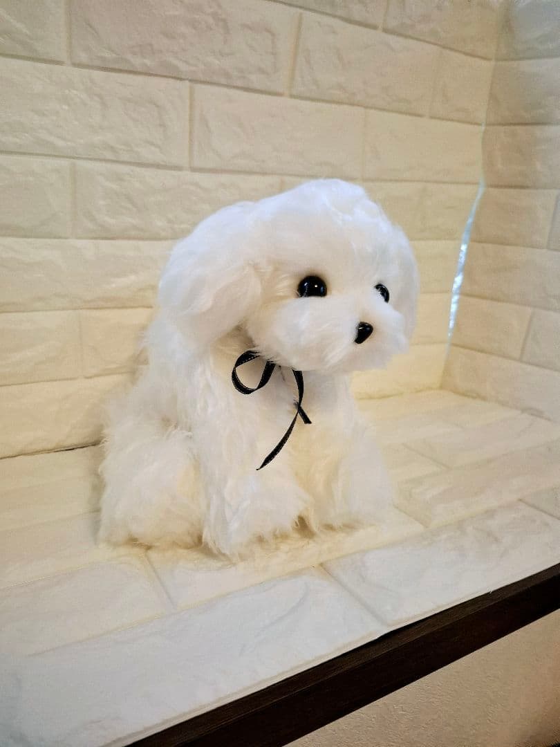 べりえちゃんさん専用、ぬいぐるみ、マルチーズ、犬、ハンドメイド、リアルサイズ