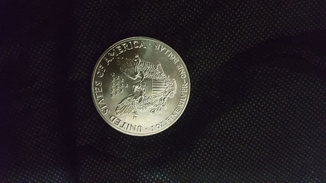 美品⭐1986年アメリカイーグル・ウオーキング リバティ純銀 1オンス 銀貨貨幣