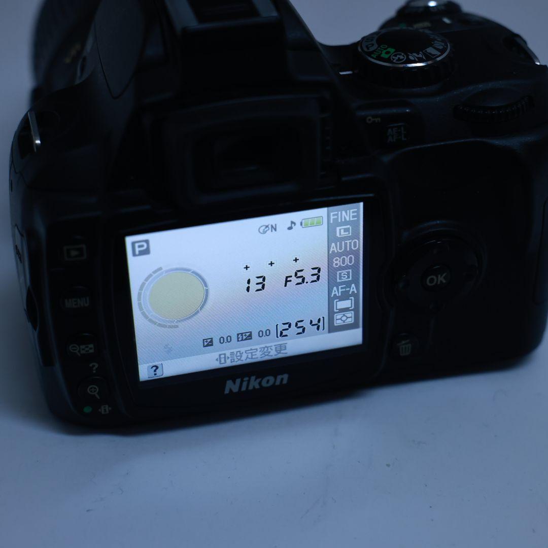 Nikon D40X 一眼レフデジタルカメラ 電池 充電器 標準レンズ付