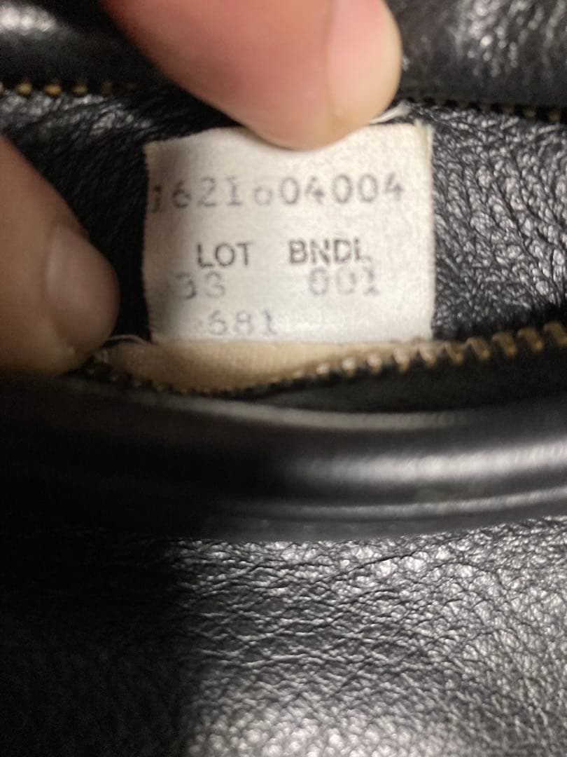 Schott 681 USA製 ウール裏地 シングル ライダースジャケット 38