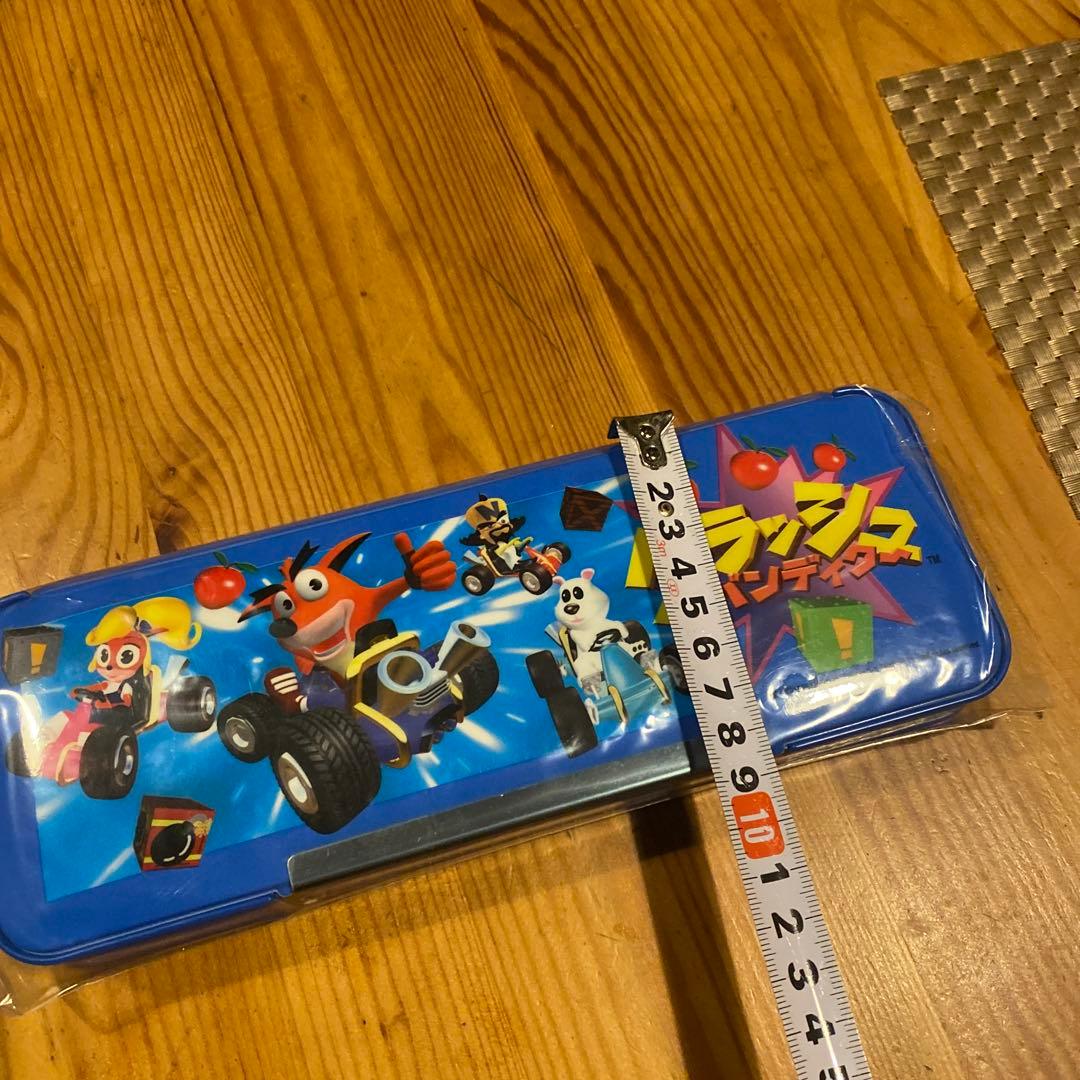 クラッシュ・バンディクー システム筆箱　平成レトロ　当時物