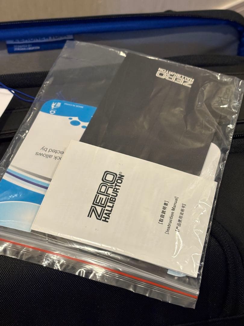 新品未使用 ゼロハリバートン キャリングバック ZERO HALLIBURTON