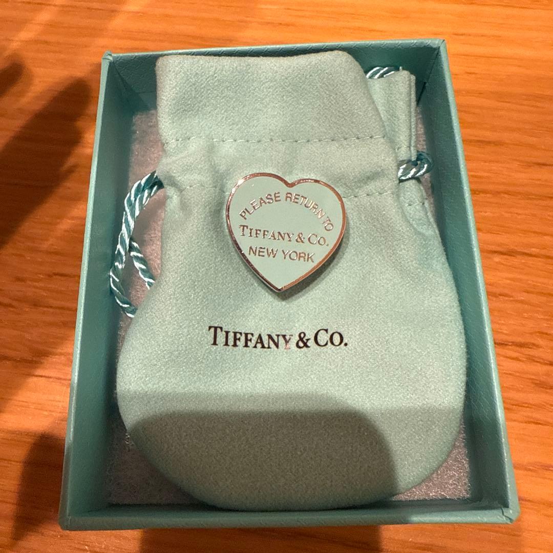 Tiffany & Co. ハート型　スカーフリング　箱&巾着付き