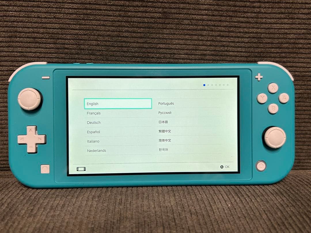 と*ー様 Nintendo Switch Lite ターコイズ 本体