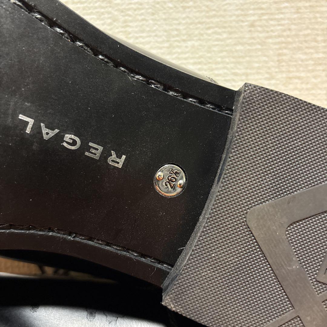 美品 REGAL 811R ビジネスシューズ ストレートチップ 本革 26.5