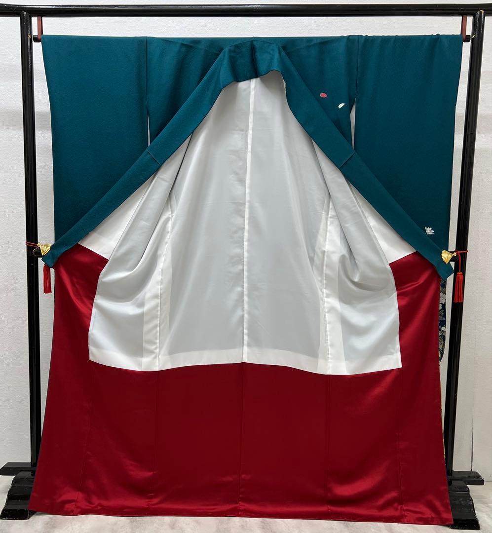 振り袖　フルセット　長襦袢付　成人式　お買い得　 金彩加工　690