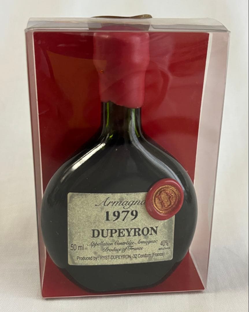 【貴重】未開封DUPEYRON アルマニャック 1979年 50ml 専用箱付