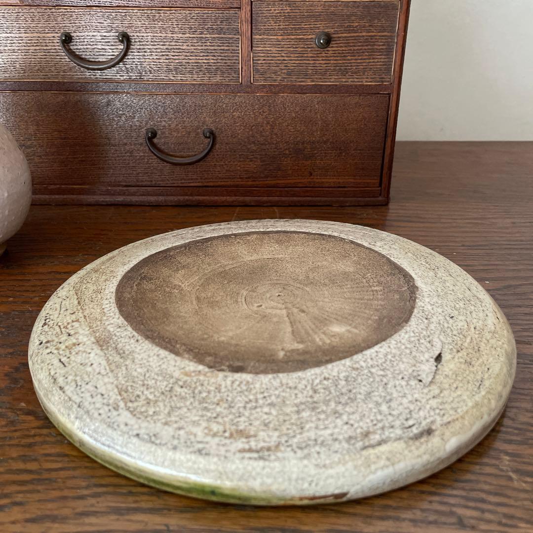 石皿　織部焼　行灯皿　皿