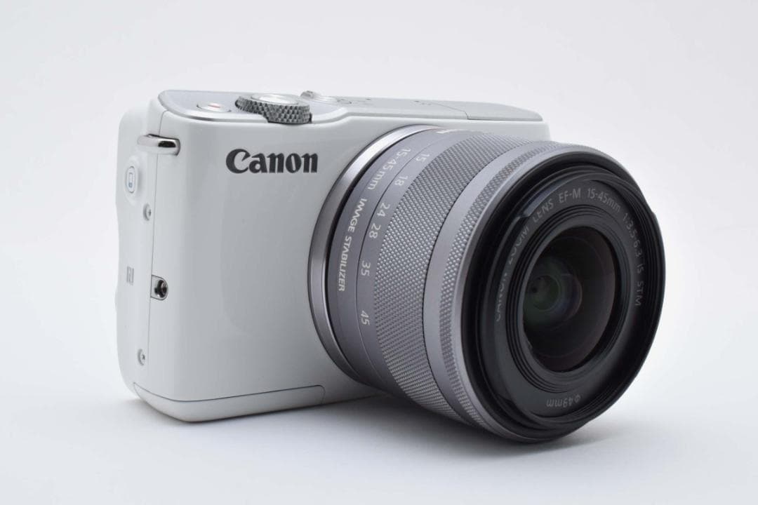 ■ 美品 ■ キャノン　Canon EOS M10 ホワイト レンズ付き