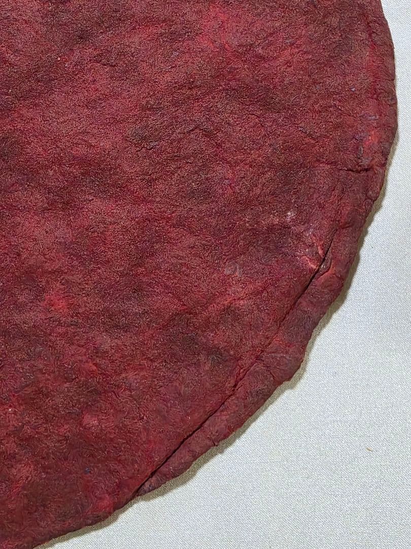 【赤字覚悟❗本物保証】臙脂綿（えんじわた）30cm超え大盤　戦前の日本画絵具染料