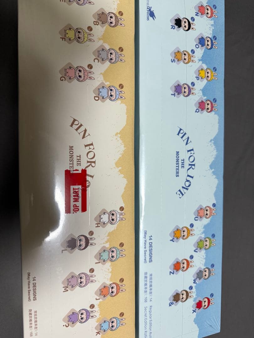 ラブブ　LABUBU PIN FOR LOVE アソート